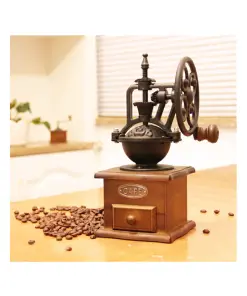 Attic style coffee grinder