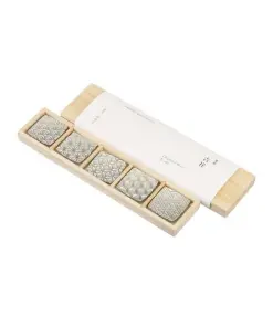 Japanese auspicious pattern tin chopstick rest set