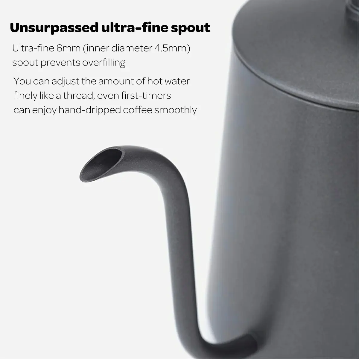 Gooseneck coffee drip pot kettle - Image 4