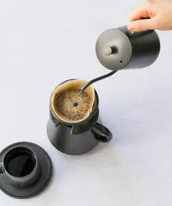 Alternative view of Gooseneck coffee drip pot kettle