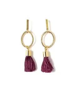 B:MING by BEAMS | Fringe Circle Metal Earrings