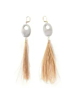 B:MING by BEAMS | Feather tassel earrings