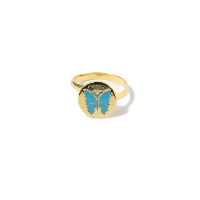 Ray BEAMS | Epo coin pinky ring - Image 3
