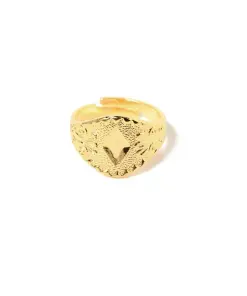 Alternative view of Ray BEAMS | Pattern metal ring
