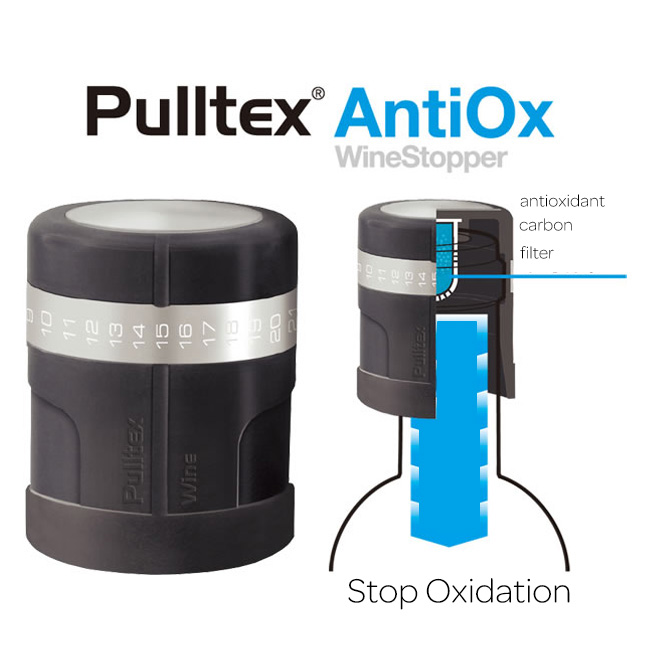 vaccinatie zout Netelig Pulltex | AntiOx wine preserver stopper – Nube | Lifestyler | Online  Shopping