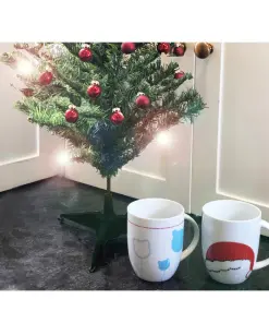 Alternative view of nube | Christmas mug