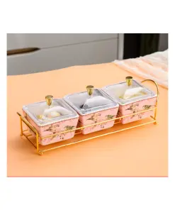 Alternative view of Elegant snack box with tray
