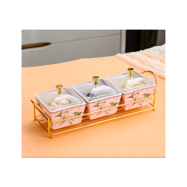 Elegant snack box with tray - Image 2