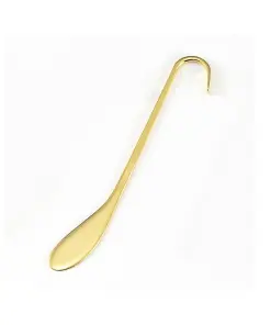 Golden musical note bookmarker