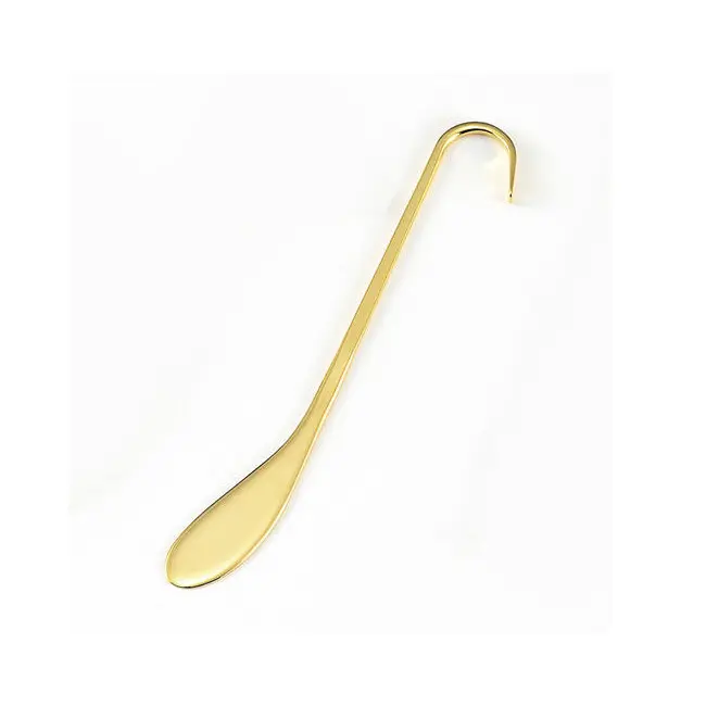 Golden musical note bookmarker