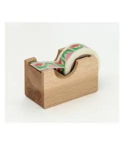 Japan Oak Village wooden tape dispenser
