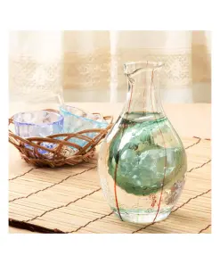 Alternative view of Japan handmade cold sake carafe