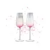 LSA INTERNATIONAL | Dusk champagne flutes x 2pcs