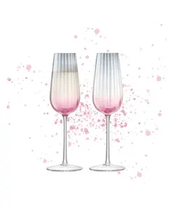 LSA INTERNATIONAL | Dusk champagne flutes x 2pcs