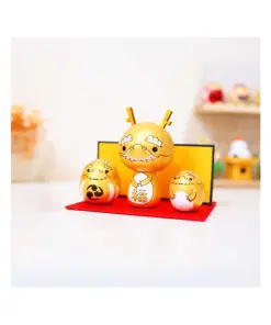 Alternative view of kokechi | Lucky dragon set