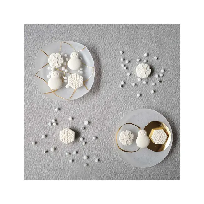 toumei | Japanese acrylic dessert plate sets in paper style - Image 3