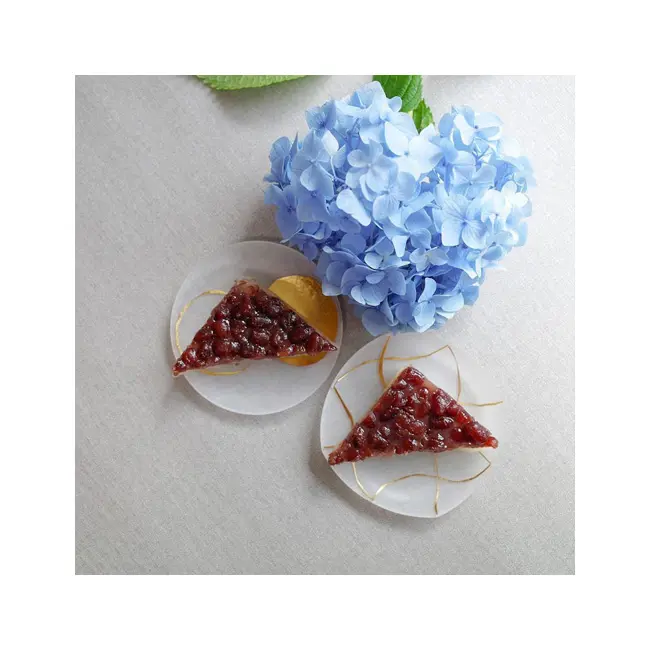 toumei | Japanese acrylic dessert plate sets in paper style - Image 5