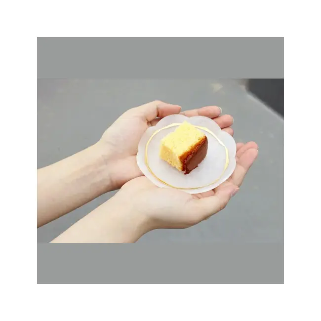 toumei | Japanese acrylic dessert plate sets in paper style - Image 6