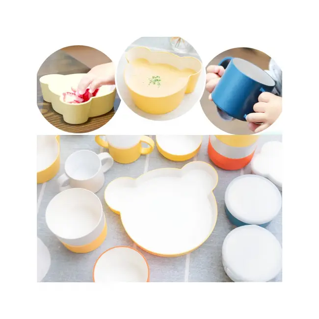 tak. | Bear kids dinning set in 4pcs