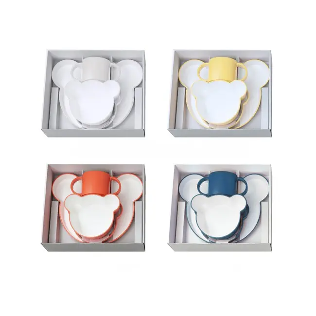 tak. | Bear kids dinning set in 4pcs - Image 2
