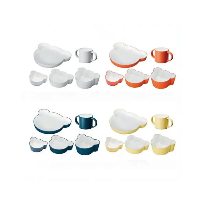 tak. | Bear kids dinning set in 5pcs - Image 3