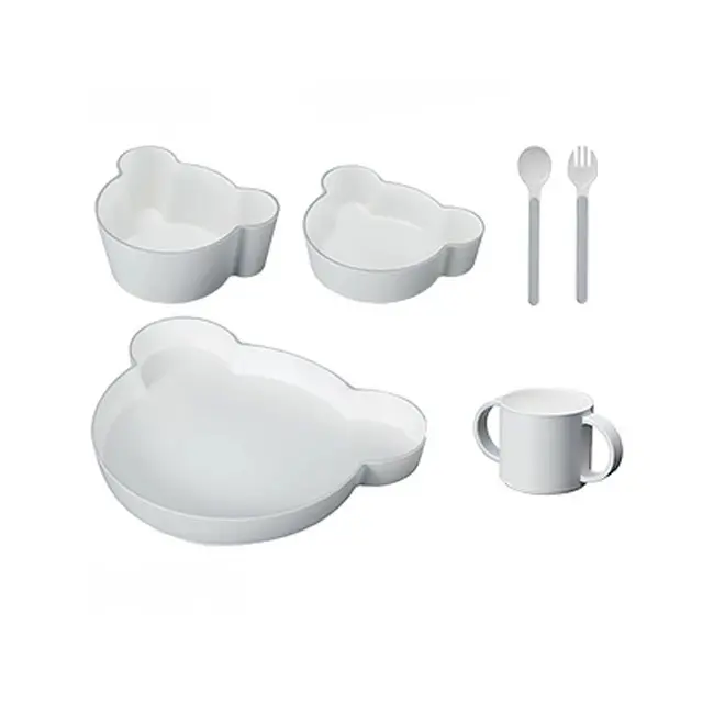 tak. | Bear kids dinning set in 6pcs - Image 8