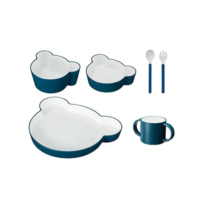 tak. | Bear kids dinning set in 6pcs - Image 11