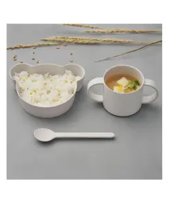 Alternative view of tak. | Bio kids dinning set in 3pcs