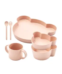 Alternative view of tak. | Bio kids dinning set in 6pcs