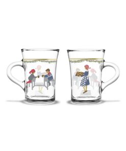 HOLMEGAARD | Christmas hot drink glasses set with lovers