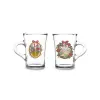 HOLMEGAARD | Christmas hot drink glasses set with wreaths