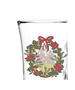 Alternative view of HOLMEGAARD | Christmas hot drink glasses set with wreaths
