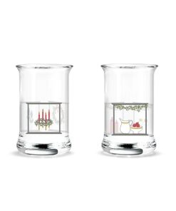 HOLMEGAARD | Christmas shot glasses set with candles