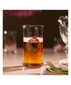 Alternative view of HOLMEGAARD | Christmas beer glass with wreaths