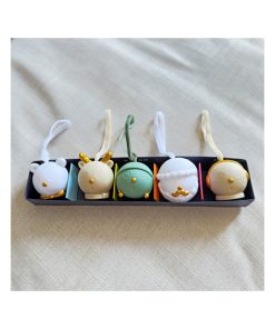 Alternative view of nube | Christmas vinyl ornament set in 6pcs
